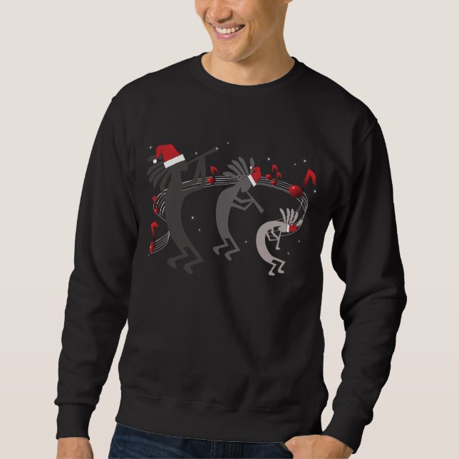 Sweatshirt de Noël Kokopelli (Devant)