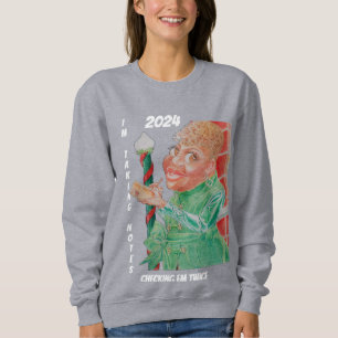 Sweatshirt de Noël personnalisé de base pour femme