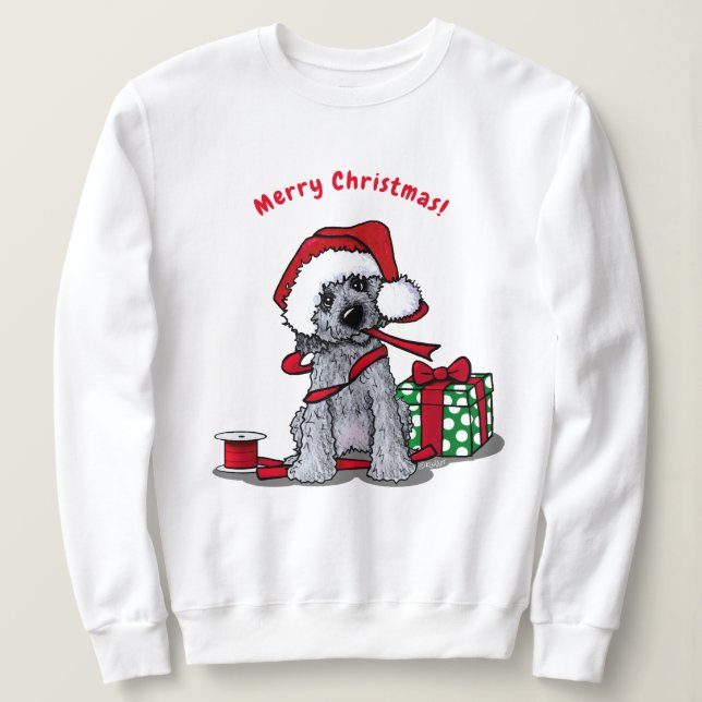Sweatshirt de Noël pour Goldendoodle (Design devant)