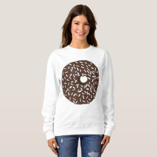 Sweatshirt de noix de noix de coco au chocolat