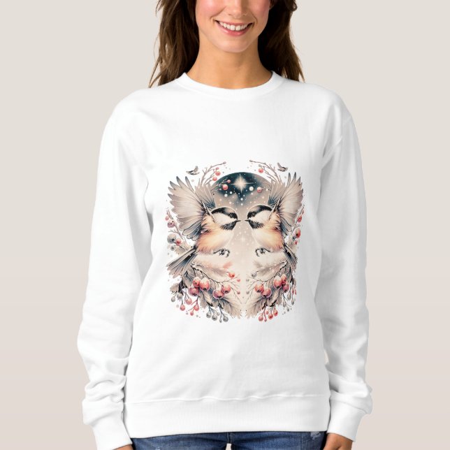 Sweatshirt de poulets d'hiver (Devant)