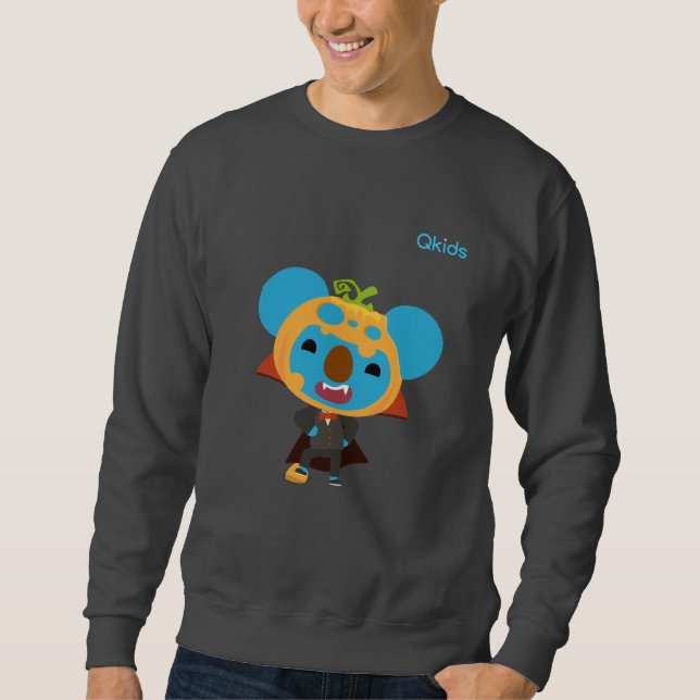 Sweatshirt de Qkids (Koby Halloween) (Devant)
