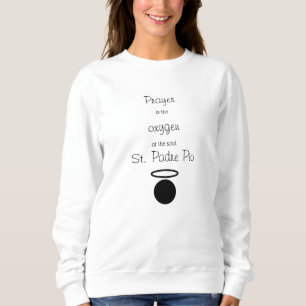Sweatshirt de Saint-Padre Pio