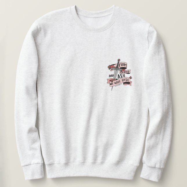 Sweatshirt de sang et de cendres (Design devant)