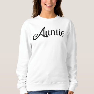 Sweatshirt de script minimaliste élégant