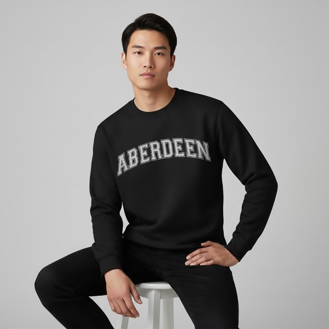 Sweatshirt de style universitaire d'ABERDEEN Ameri (Créateur téléchargé)