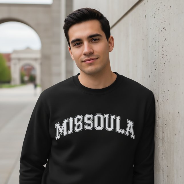 Sweatshirt de style universitaire MISSOULA Amériqu (Créateur téléchargé)