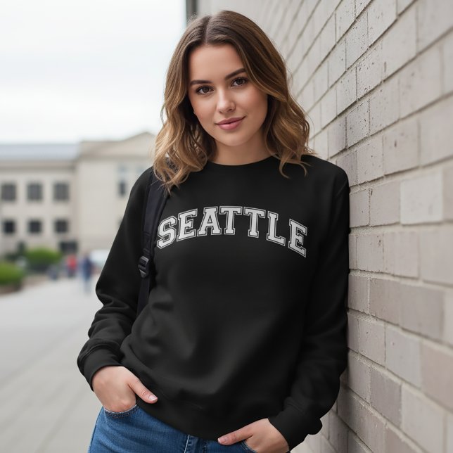 Sweatshirt de style universitaire SEATTLE Amérique (Créateur téléchargé)