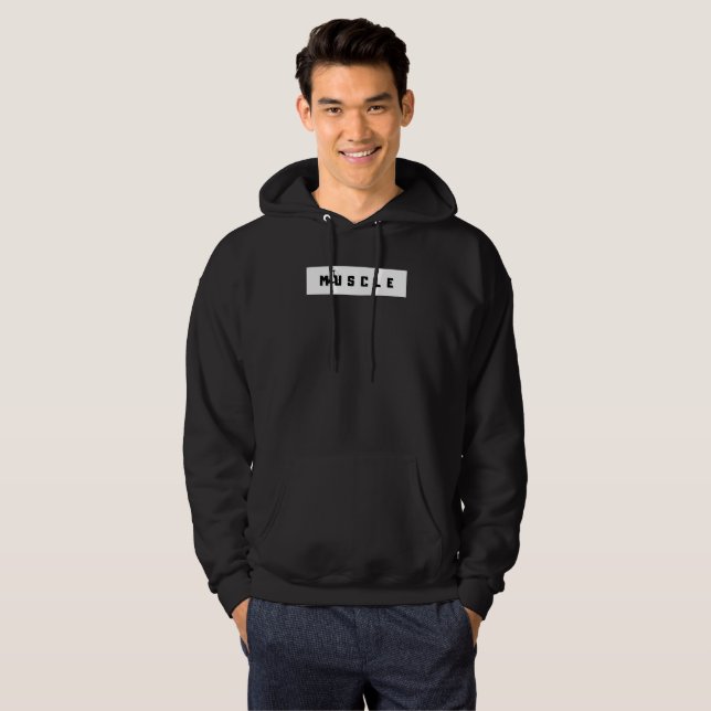 Sweatshirt de Sweat - shirt à capuche de musculati (Devant entier)
