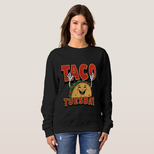 Sweatshirt de Taco TuesDay (Devant entier)
