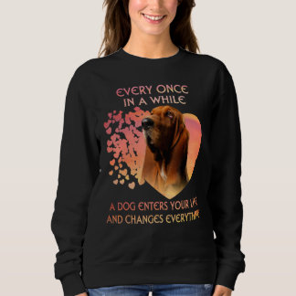 Sweatshirt De Temps En Temps, Un Hound Basset Entre Dans Vous