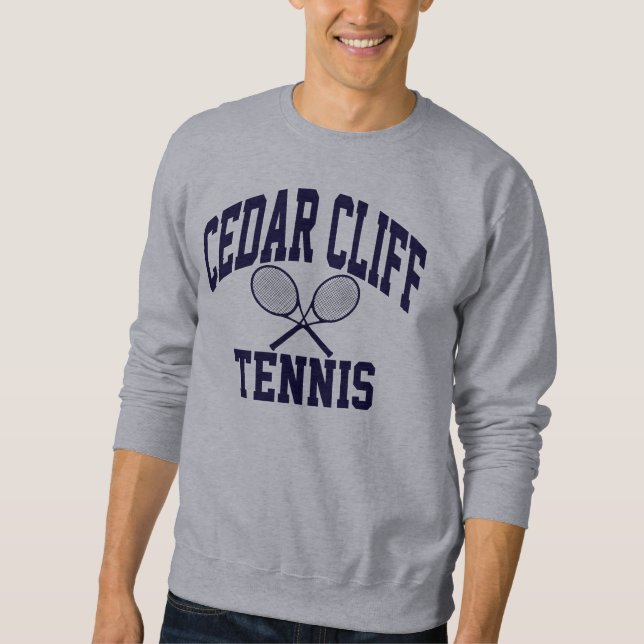 Sweatshirt de tennis de falaise de cèdre (Devant)