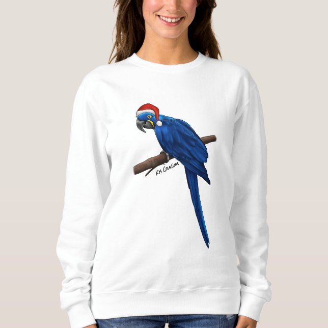 Sweatshirt de vacances Hyacinth macaw (Devant)