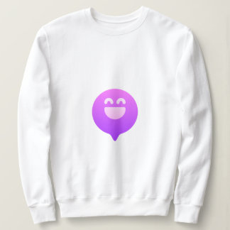 Sweatshirt de visage souriant surdimensionné | Hap