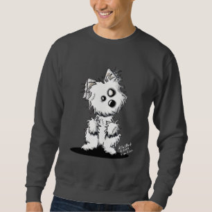 Sweatshirt de Westie de zombi
