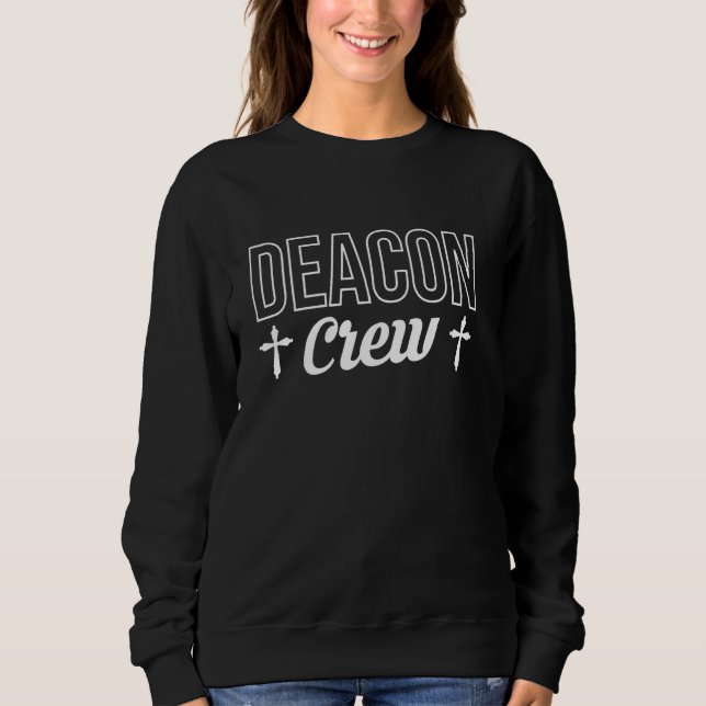 Sweatshirt Deacon Crew Deacon Church Officiel (Devant)