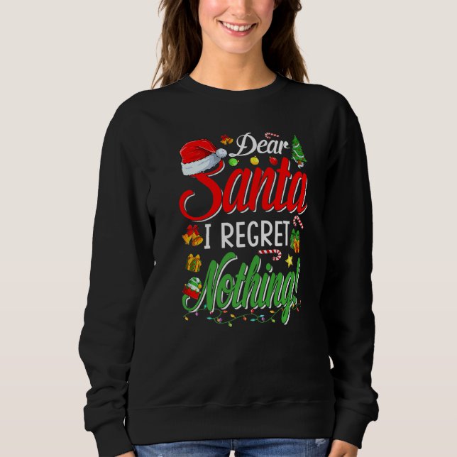 Sweatshirt Dear Santa  Matching Family Christmas Pajamas (Devant)