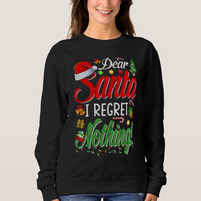 Sweatshirt Dear Santa   Matching Family Christmas Pajamas (Devant)