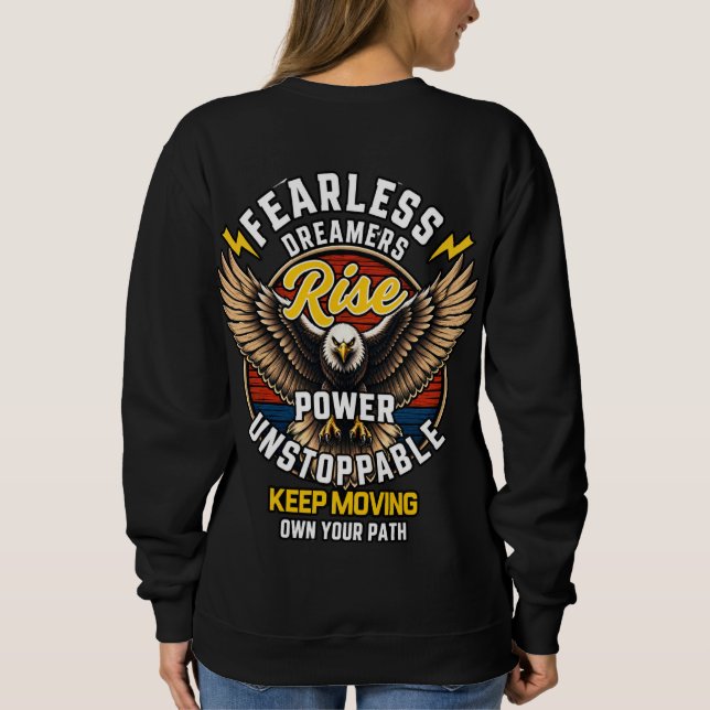 Sweatshirt Débardeur Fearless Dreamers Eagle (Dos)