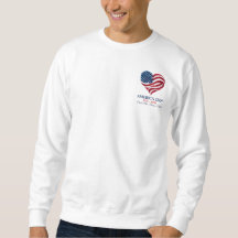 Débardeur pour hommes America 250 Flag Heart 1776-