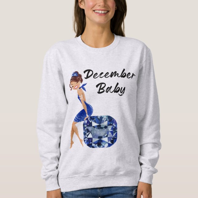 Sweatshirt Décembre Baby (Devant)