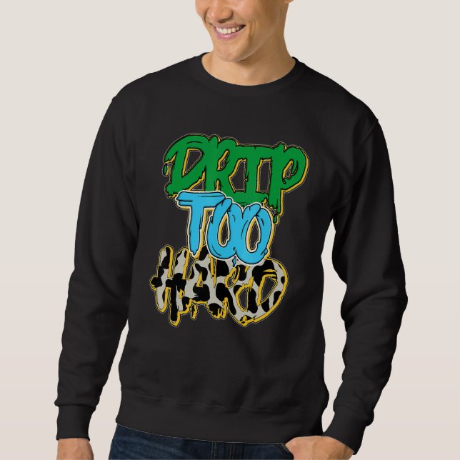Sweatshirt Déchets Trop Dur Chunky Dunky (Devant)