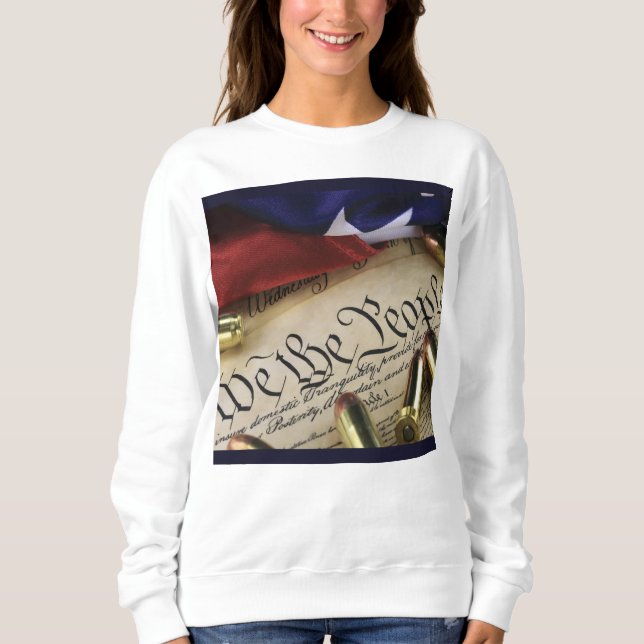 Sweatshirt Déclaration d'indépendance (Devant)