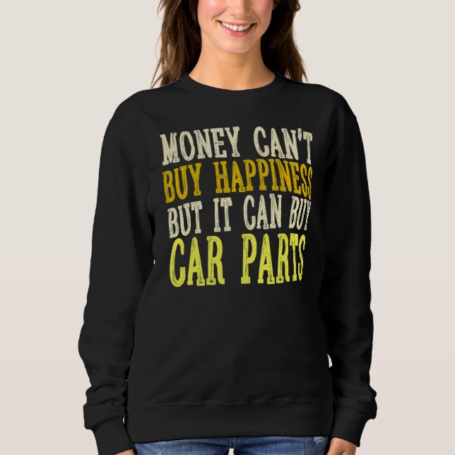 Sweatshirt Déclaration humoristique Véhicule mécanique automo (Devant)