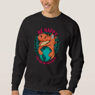 Sweatshirt Déclaration Ironique D'Un Dinosau Sur Le Changemen