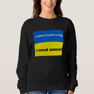 Sweatshirt Déclaration politique