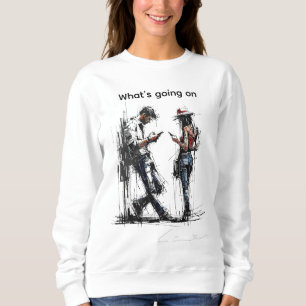 Sweatshirt Déconnectés ensemble, addition numérique 