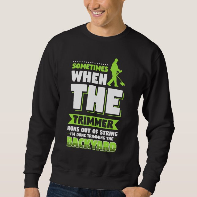 Sweatshirt Découpage d'atterrissage de la pelouse (Devant)