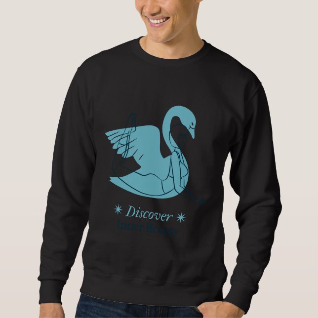 Sweatshirt Découvrez la beauté intérieure (Devant)