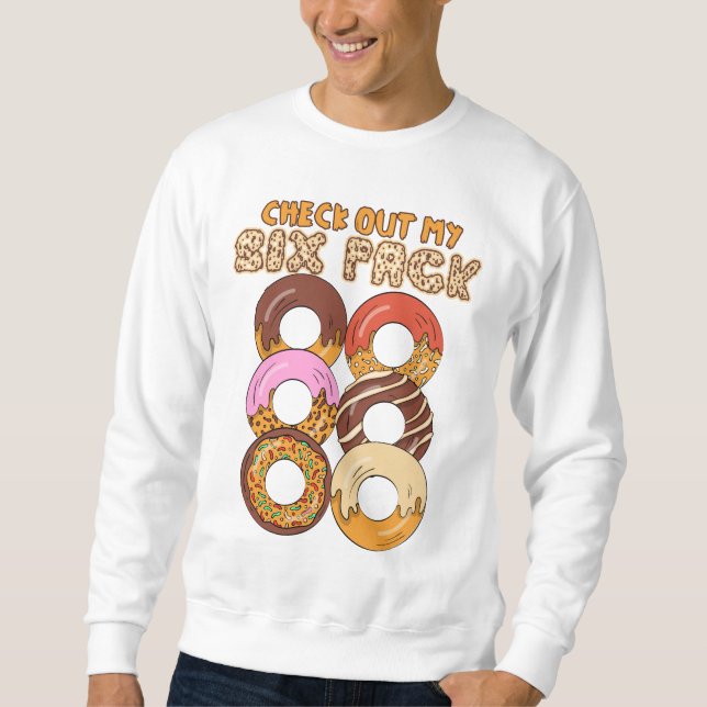 Sweatshirt Découvrez mes tablettes de chocolat - Entraînement (Devant)