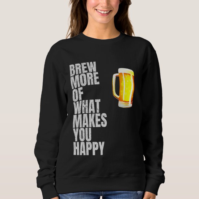 Sweatshirt Découvrir Ce Qui Vous Rend Heureux 1 (Devant)