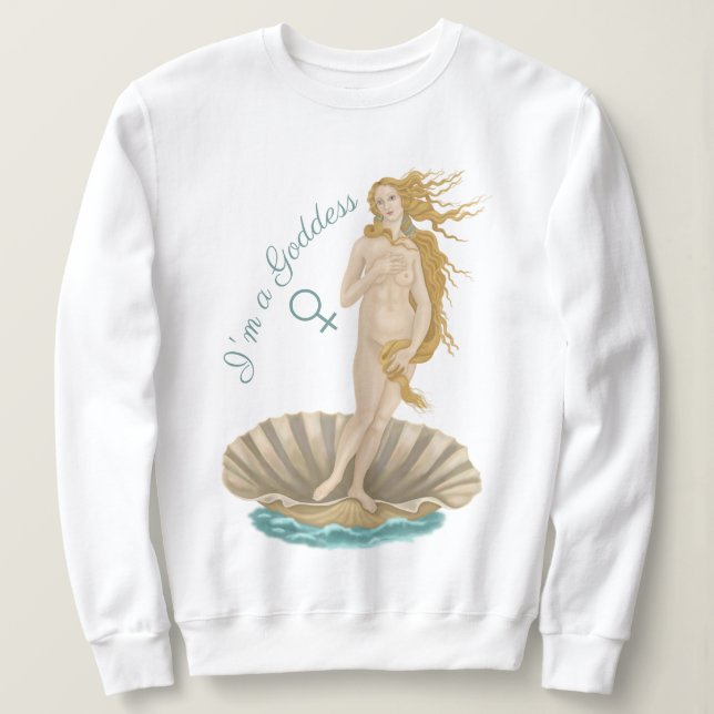 Sweatshirt Déesse (Design devant)