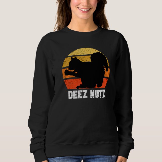 Sweatshirt Deez Nutz Gopher De Noël Dit Dees Nutz (Devant)