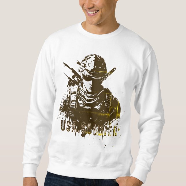 Sweatshirt Défenseur de la liberté" (Devant)