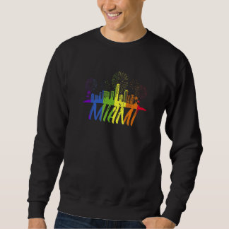 Sweatshirt Défilé Miami Pride Skyline Pride Miami