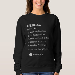 Sweatshirt Définition Céréale Signifiant Drôle