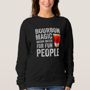 Sweatshirt Définition de bourbon Eau brune magique pour les g