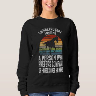 Sweatshirt Définition de Fun Horse Meme