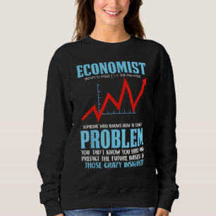 Sweatshirt Définition drôle d'économiste L'économie drôle