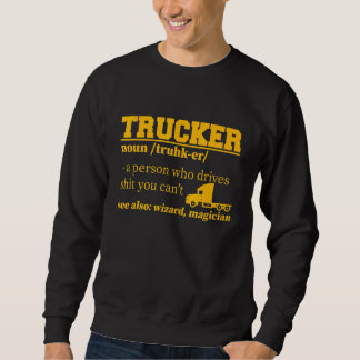 Sweatshirt Définition Fière du conducteur de camion pour cami