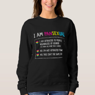 Sweatshirt Définition Pansexuelle - Lgbtq Queer Pan Omnisexua