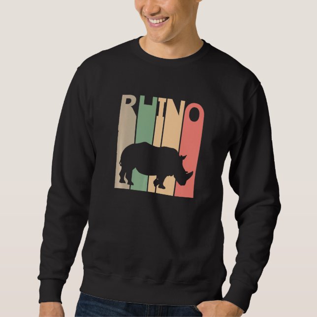 Sweatshirt Déguisement de rhinocéros drôle   (Devant)