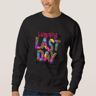 Sweatshirt Déjeuner Lady Tie Dye Bonjour Été Heureux Jour Der