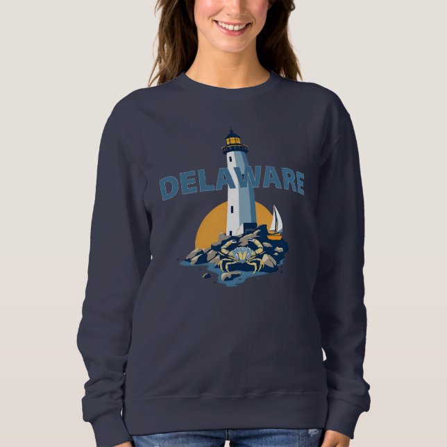 Sweatshirt Delaware, États-Unis d'Amérique (Devant)