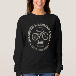 Sweatshirt Delaware & Raritan Canal Vintage Vélo ferroviaire