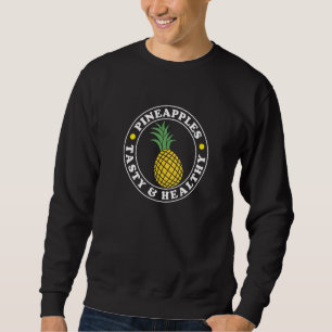 Sweatshirt Délicieux Fruits Exotiques Ananas Vitamines Sain